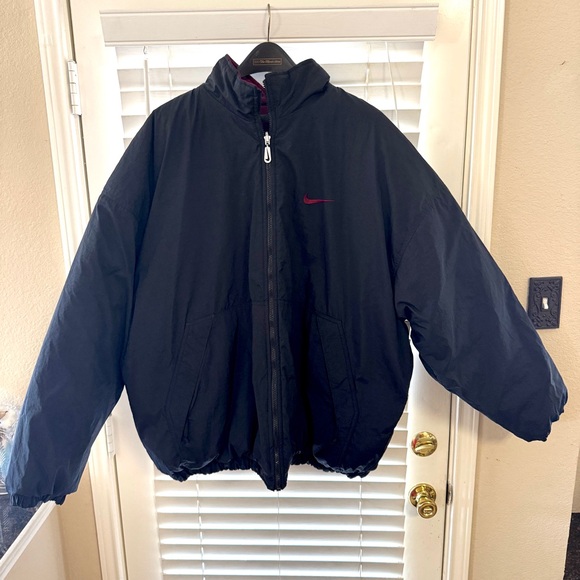 💖 Nike Vintage ‘90s Reversible Thick Puffer Jacket - Picture 16 of 16